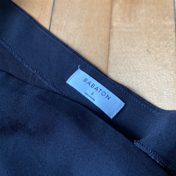 Aritzia Babaton Rodrigo black off the shoulder blouse - Picture 7 of 10